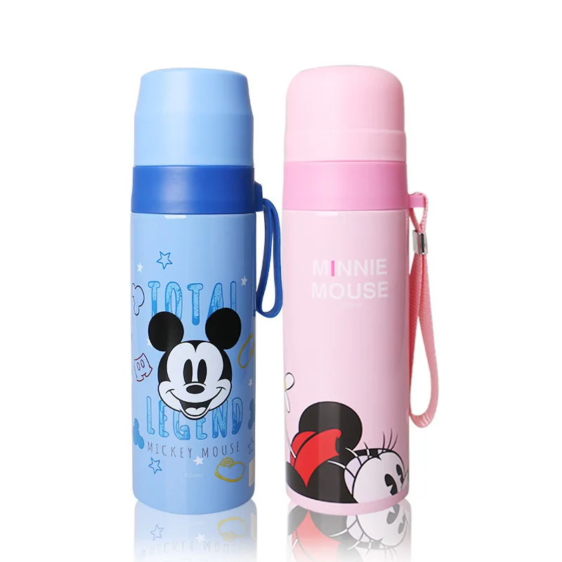 

Disney 470ml Baby Thermos Bottles Feeding Cup Children's Insulation Mug 304 Stainless Steel Portable Children's Water Bottles