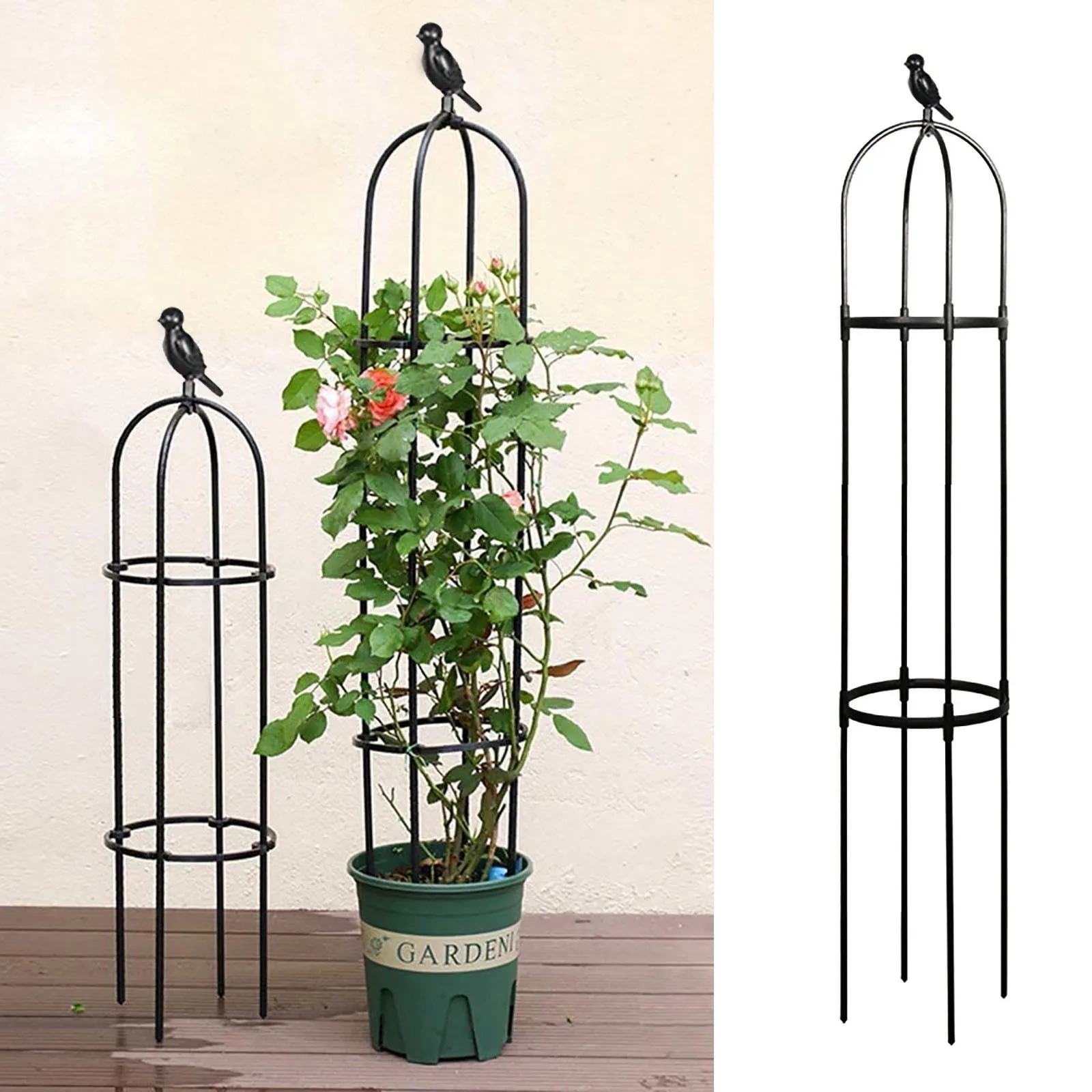 Plant Cages And Support Frames Tomato Cage High Plant Piles Heavy Duty Garden For Indoor Outdoor