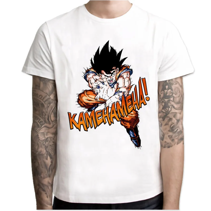 Новейшая модель; футболка «Драконий жемчуг» супер сайян Dragon Ball Z игрушечные фигурки из игры Dragon Ball Dbz(“сын футболка «Goku» чехол Capsule corp футболка vegeta Для мужчин футболки для мальчиков