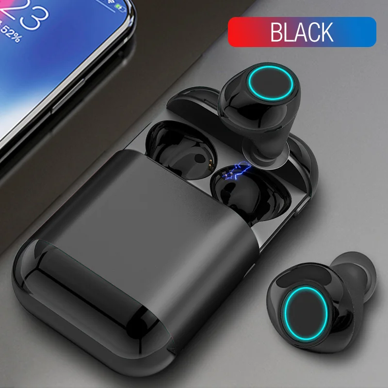 TWS Wireless Bluetooth 5.0 Earbuds Stereo Binaural Call Earphones with Charging Case OD889