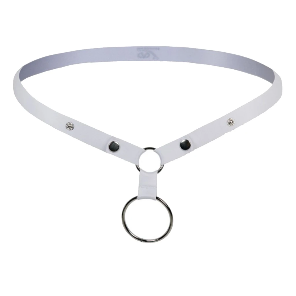  gay sexy underwear Men's Scrotal Support Briefs G-String Metal Ring T-back Thong Tangas hollow out open crotch underpants