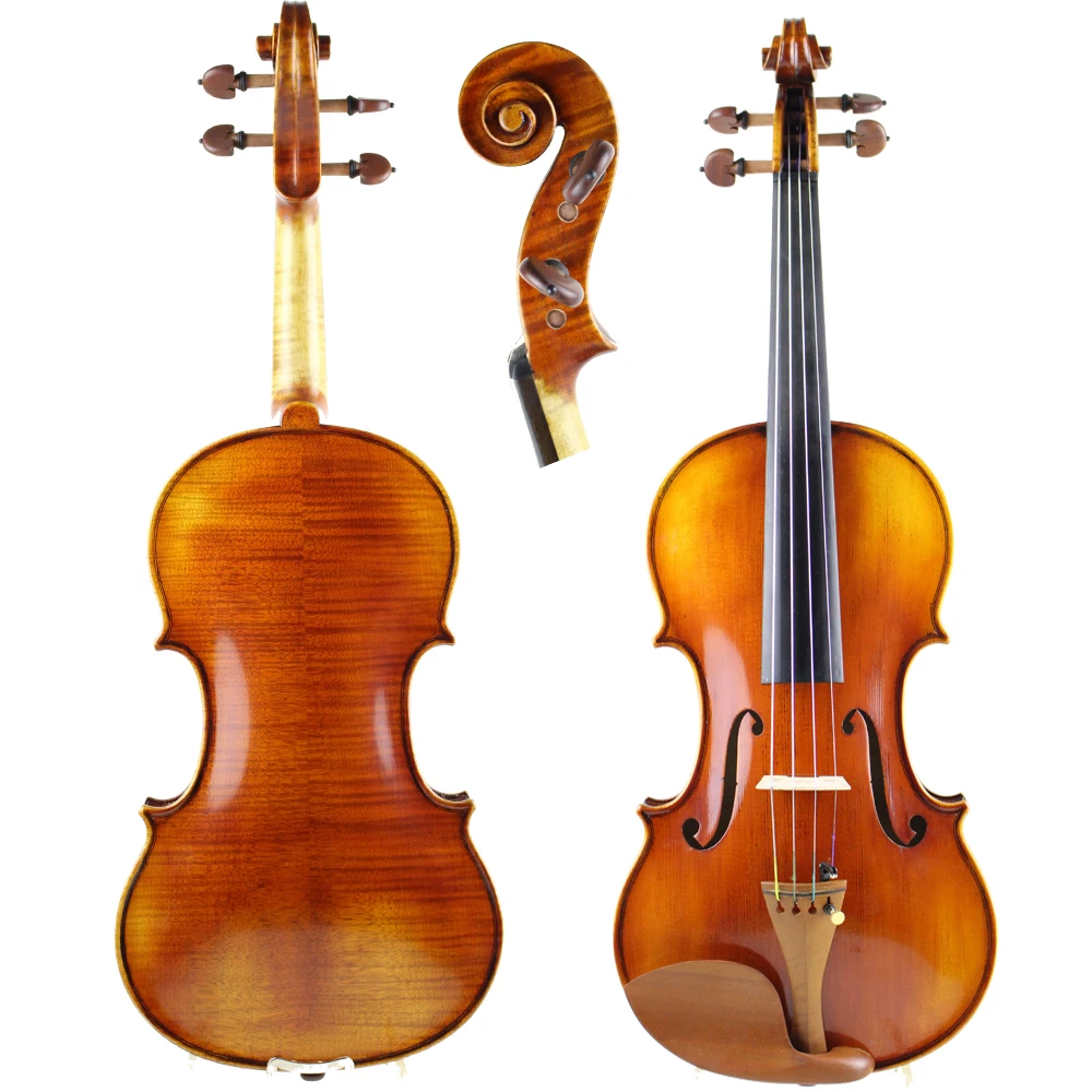 

Professional violin, replica 1742 violin model, lacquered violin