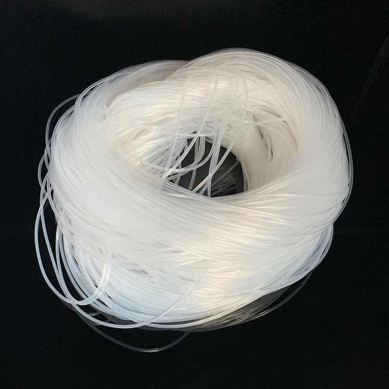 5M/10M Transparent Flexible Silicone Tubing ID 0.5 0.6 1.5 2 2.5 3 3.5 4 mm Food Grade Tube Pipe Temperature Resistance Nontoxic silicone tube rubber tube rubber tubing