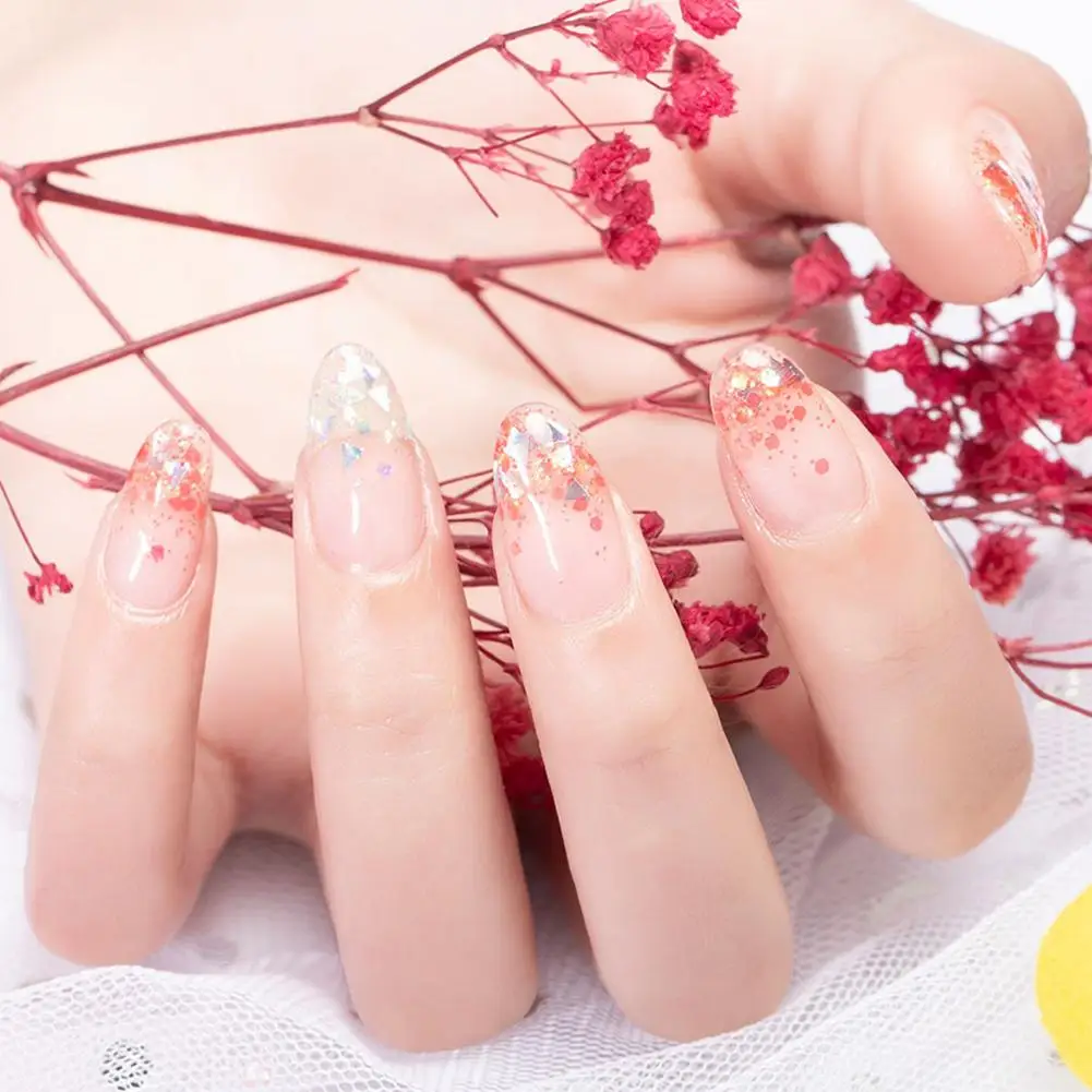 Fibra do Unha Kit para Mulher Bling Diamante Extensão Cola Conjunto Brilho uv Unha Gel Construtor Manicure Arte Faça Você Mesmo 6 Pçs - Set 14 prego extensão cola conjunto brilho uv prego