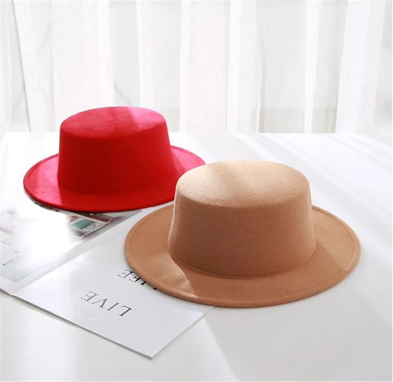 

Fedora Hat Women Men Autum Winter Wool Ladies Jazz Prok Pie Hat Round Caps Bowler Gorras Elegant Vintage Hats Chapeu De Feltro