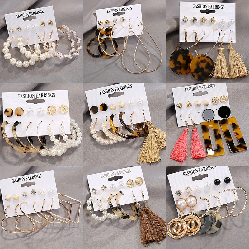 

Woman Fashion Jewelry Twisted Big Pearl EarringsExaggerated Round Hoop Earrings for Women Party Jewelry Earrings 2020