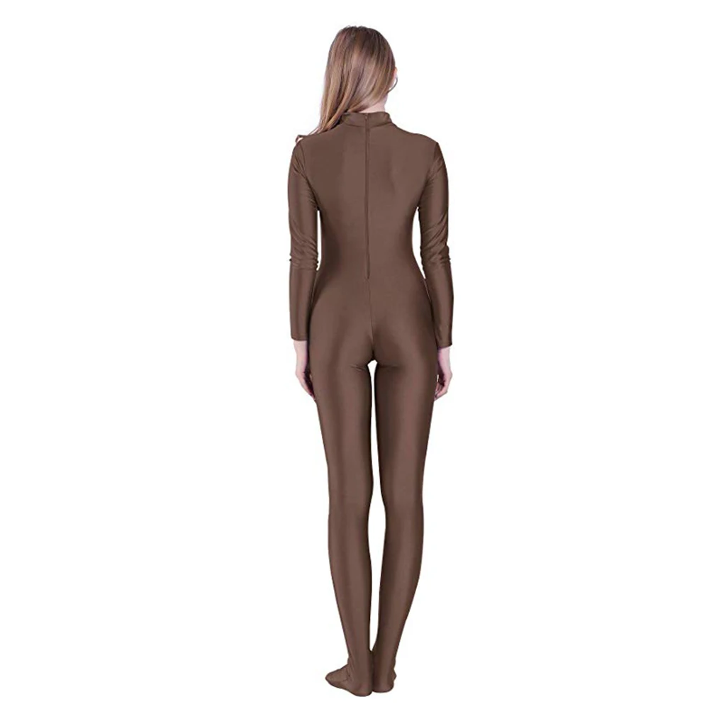 Sperise для взрослых всего тела Zentai черный спандекс обтягивающие Обтягивающие