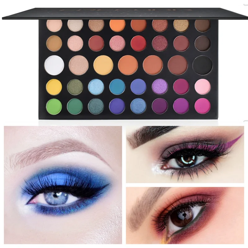 39-color Matte Shimmer Eyeshadow Palette Long-lasting Waterproof Smudge-proof Eye Shadow Hot