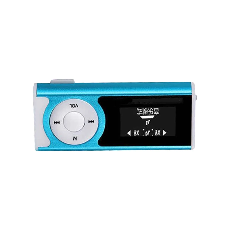 Портативный MP3-плеер с ЖК-экраном Walkman, USB мини-проигрыватель с зажимом, Электронная Спортивная музыка, поддержка TF карт, Micro SD светодиодный фонарик