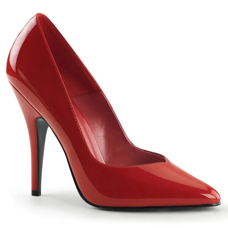 13CM Thin High Heels Pumps Women Shoes PU Slip On waterproof Classics fashion Office & Career Pointed Toe shoes for women heels
