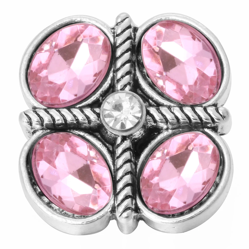 18mm Metal Snap Buttons Jewelry Multi Style 5pcs/lot Fit 18mm Bracelet Bangle Button bracelet jewelry metal snap buttons