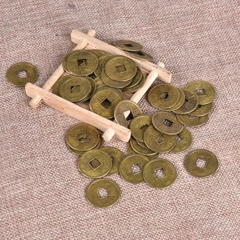 

Lot Of 50 Ancient Chinese Fortune Coins Lucky Coins For Health Good Luck Prosperity Jewelry Findings DIY Components