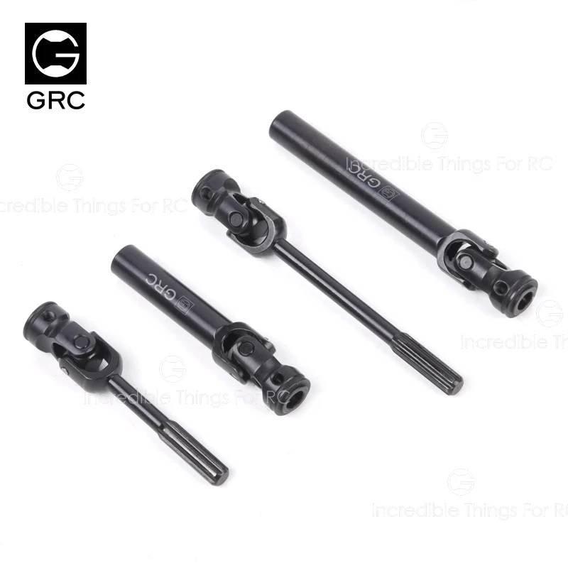 GRC Black Metal Steel Universal Drivershaft CVD shaft for TRX TRX-4 SCX10 RC PARTS | Игрушки и хобби