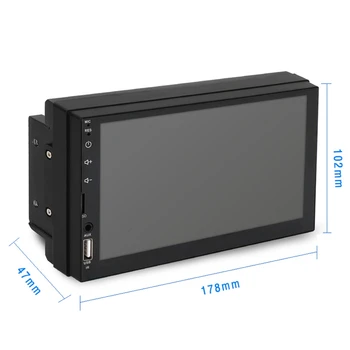 

2 Din 7 Inch Inch Touchable Screen Car Auto Radio Video Stereo Player Bluetooth Mp5 Player