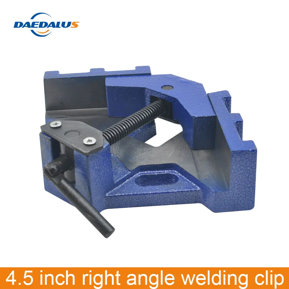 

Drill press 90 Degree Corner Right Angle Vise 4.5 Inch Table Vise Woodworking Bench Vise For DIY Craft Mold Fixed Repair Tool