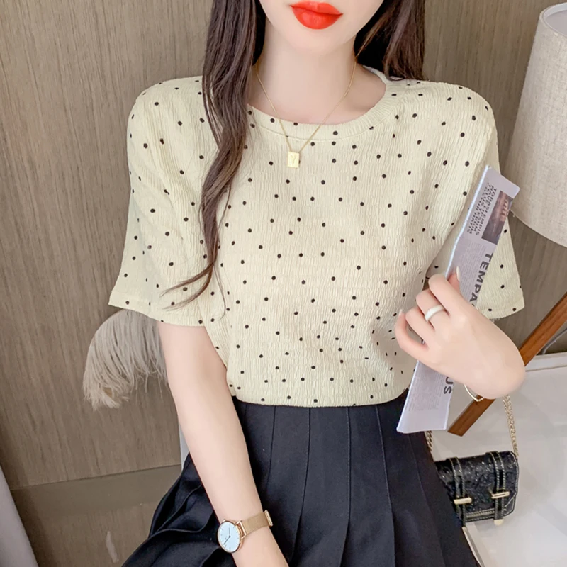 Shirt Women 2021 Cotton Summer Tops 