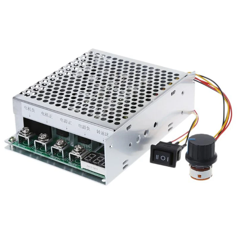 Топ DC 10-55V 100A регулятор скорости двигателя Реверсивный ШИМ-контроль вперед и назад W329
