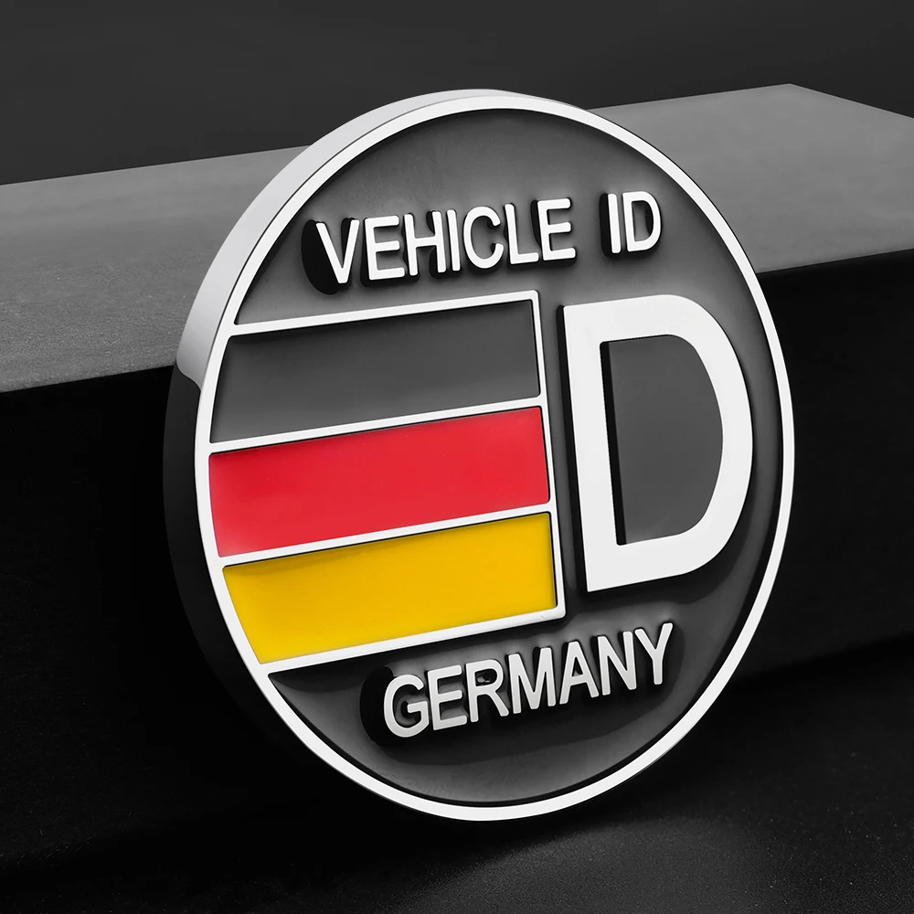 Герб наклейка с немецким флагом для Volkswagen BMW Audi Mercedes A B E C S класс W210 W204 W205 W211 W212 W220