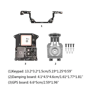

Remote Control Button Board Shock Absorber GPS Module for Mavic 2 Pro / Zoom