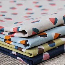 Lychee Life 50x140 см Ткань с цветочным принтом модные красочные ткани Ручное шитье для поделок одежда поставки украшения