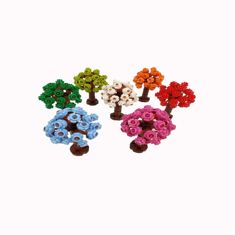 

Legoing City Moc Blocks Flower Colorful Baby plant Building Bricks Toys For Children Model Citys Legoings Figures Set Gifts Toy