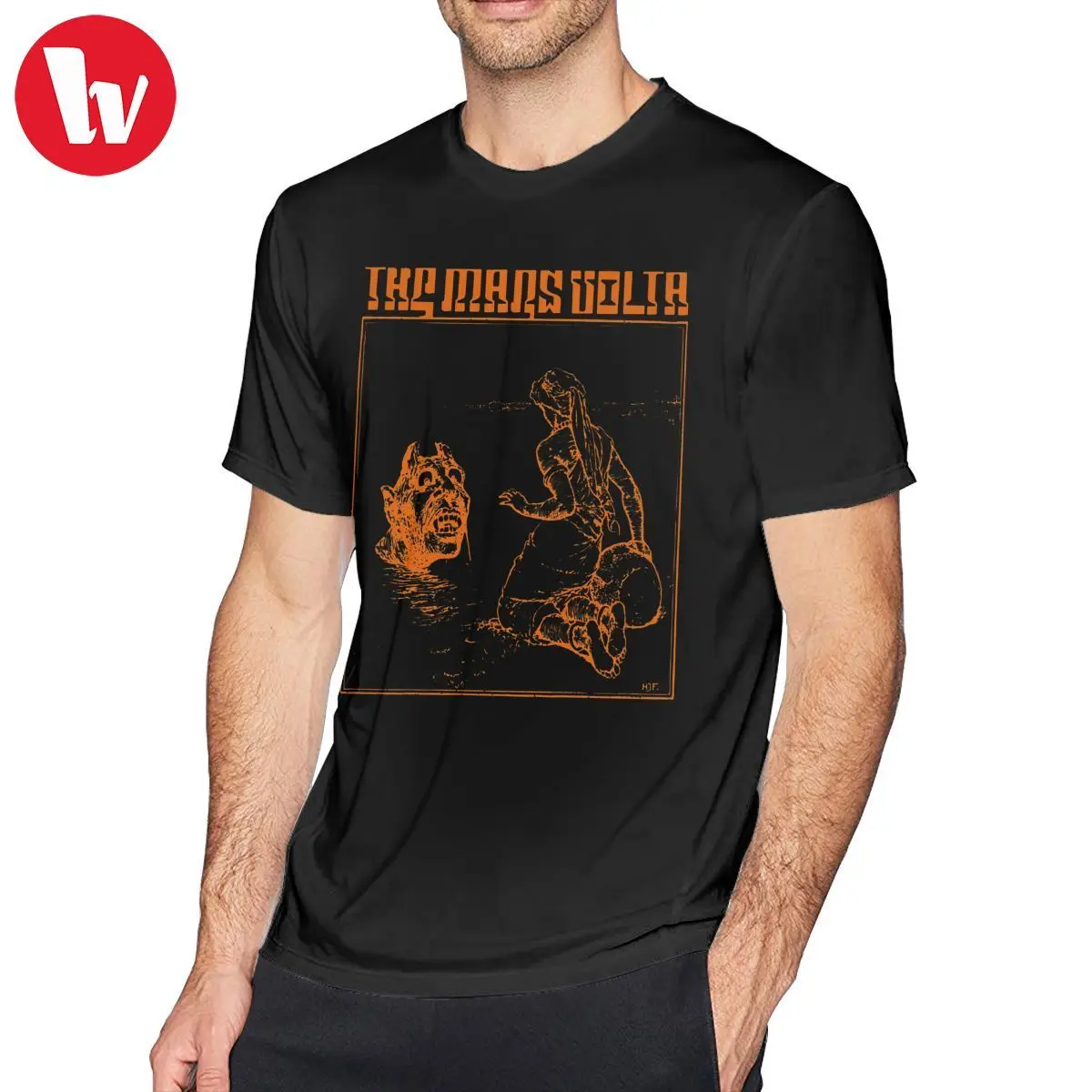

King Crimson T Shirt The Mars Volta T-Shirt Funny Short-Sleeve Tee Shirt Printed Casual Men 100 Cotton Tshirt