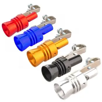 

Universal Car Turbo Sound Exhaust Kit Muffler Pipe Whistle Fake Blow-off BOV Simulator Whistler Vehicles Auto Accessories L/XL
