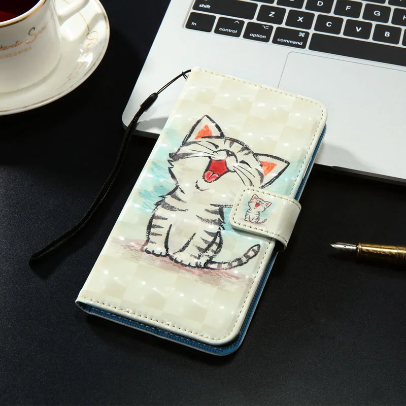 2 Чехол-Кошелек из искусственной кожи с 3D видением для Ulefone Armor X5, откидной Магнитный чехол с отделением для карт, чехол для телефона s - Цвет: 2