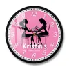Manicure Salon Wall Clock Nail Salon Spa Personalized Wall Clock Custom Artwork Pedicure Art Nail Studio Business Wall Art Decor 2