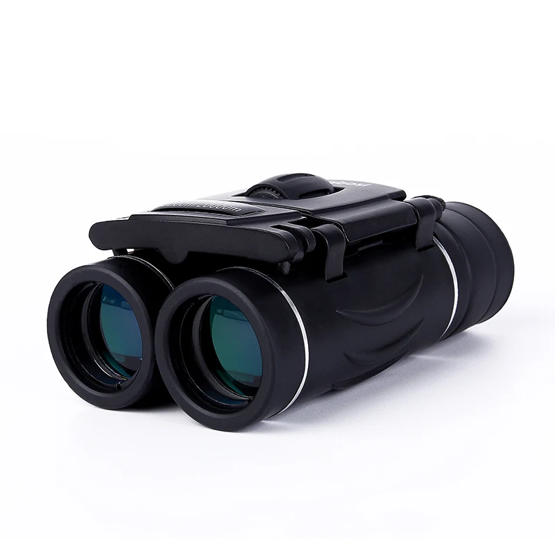 

40x22 Compact Zoom Binoculars Long Range Folding HD Powerful Mini Telescope BAK4 FMC Optics for Hunting Sports Camping