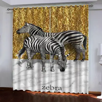 

custom curtain 3D animal Blackout window curtains home improvement Living room bedroom kitchen kids room curtains
