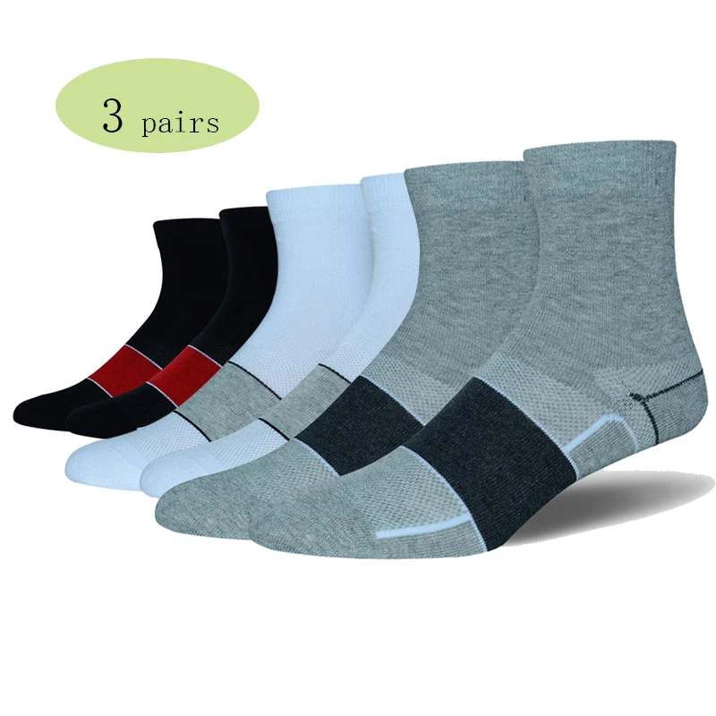 3 пары велосипедных носков мужская летняя спортивная одежда тонкие хлопковые