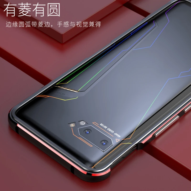 Металлический корпус для телефона ASUS ROG 2 ROG2 с металлической рамкой edge, чехол ZS660KL для ASUS_I001DA, чехол для ASUS ROGPhone2