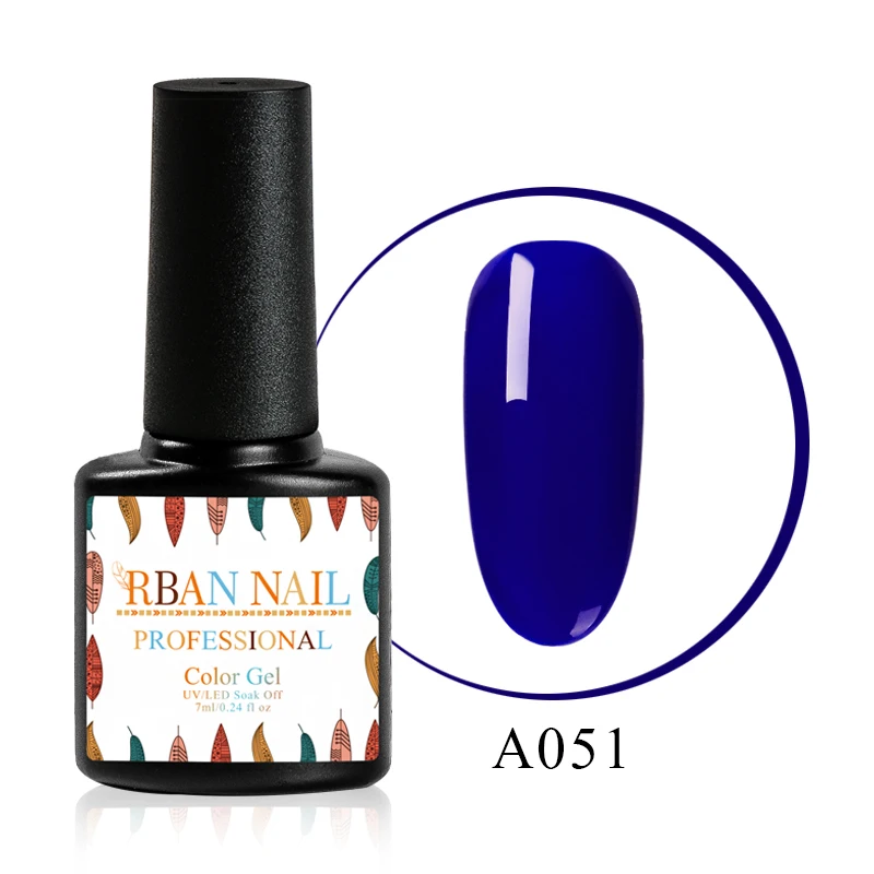 M30051 RBAN NAIL 7 мл Гель-лак для ногтей замачиваемый Блестящий сверкающий УФ-гель лак маникюрные инструменты для ногтей - Цвет: M30051