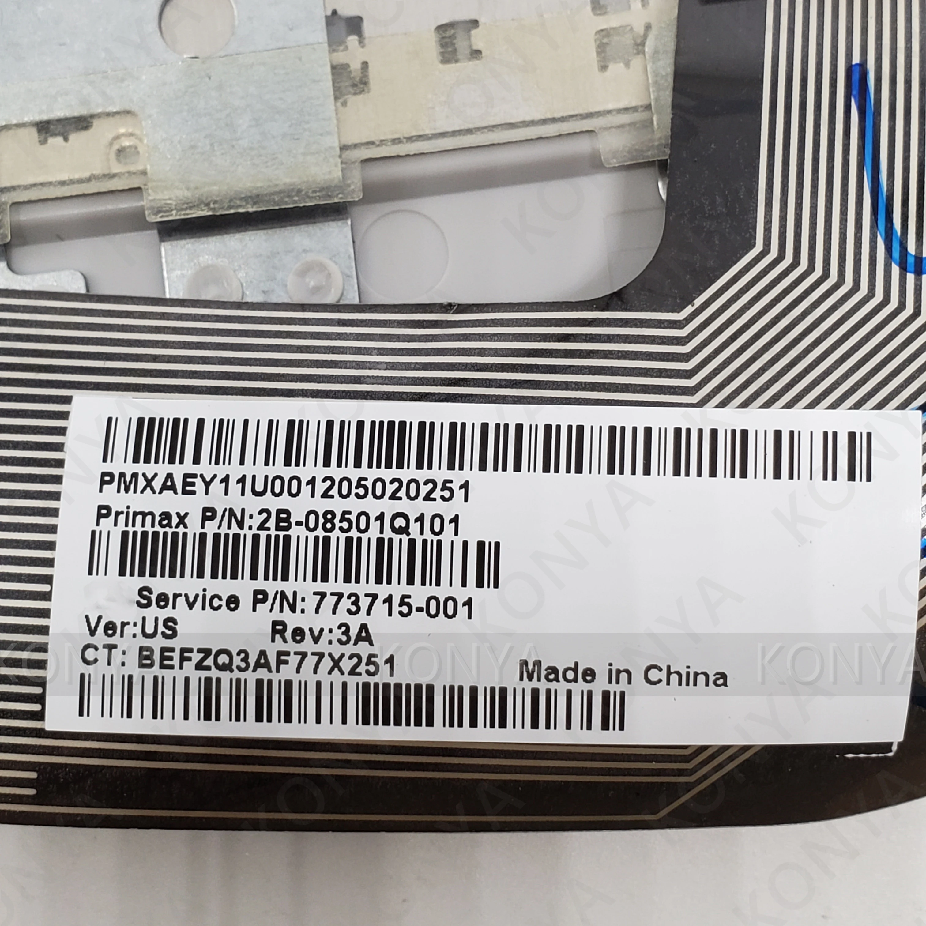 Для HP павильон 14-V 14Z-V палмрест с клавиатурой(США) 767264-001 773715-001 EAY11001040