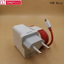 Original oneplus 8pro ue warp carga adaptador de energia carregador usb tipo-c cabo de carga rápida 30w para oneplus 7t 7pro 6 6t 5 5t 3t