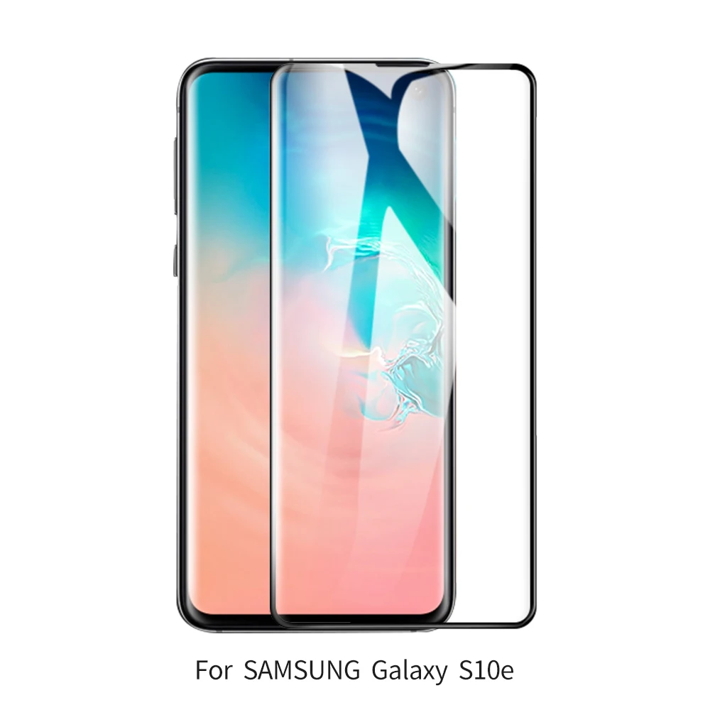 HOCO 3D полное закаленное стекло для samsung Galaxy S10 Plus S10E Защита экрана для samsung Note10 Защитная стеклянная пленка Note10 - Цвет: For Galaxy S10e