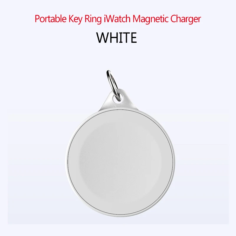 Портативный брелок для часов, зарядное устройство, магнитная USB Беспроводная зарядка для Apple iWatch серии 4 3 2 1 2 Вт, беспроводной Быстрый кабель для зарядного устройства - Цвет: Watch charge