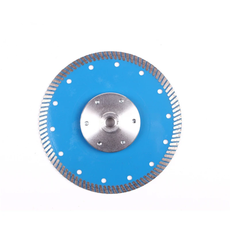 

DB53 Diamond Turbo Cutting Disc with Thread Flange D230mm 9 Inch Continuous Rim Turbo Segment Blades for Hard Stone 10PCS