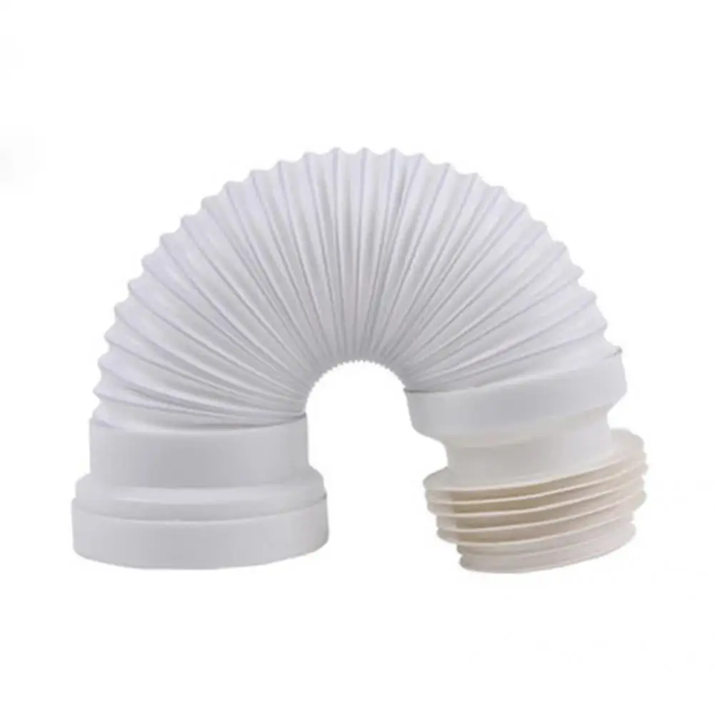 Corrosion Resistant PVC Fine Workmanship Installation Easily WC Pan Connector WC Soil Pipe Toilet Accessories