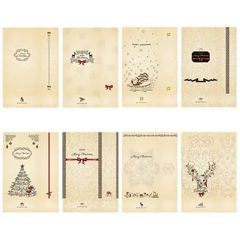 

Christmas Gift Bag Kraft Paper Pouch Set