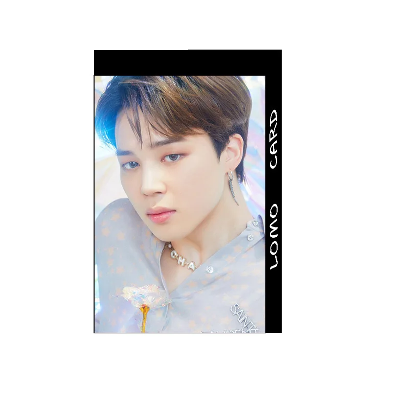 30 шт./компл. Bangtan Boys карта души Persona фото карты ЛОМО карта Фотокнига Love Yourself Чжон ку SUGA 85*54 мм - Цвет: JIMIN