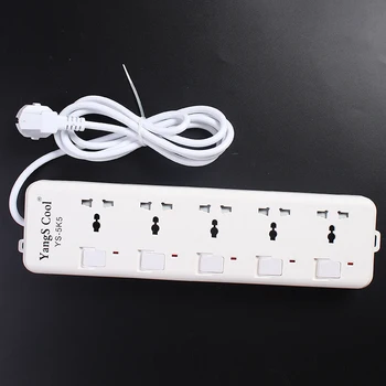 

USB extension lead power strip, 5 gang, 3 way,Board Strips Outlet socket,Universal plug socket, Universal plug power strip