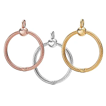 

Authentic 925 Sterling Silver O Pendant fit Original Necklace DIY Charm Jewelry
