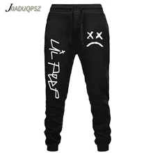 Мужские штаны Новая мода Lil Peep Joggers повседневные мужские Штаны тренировочные брюки бодибилдера фитнес спортивные брюки мужские брюки XXXL