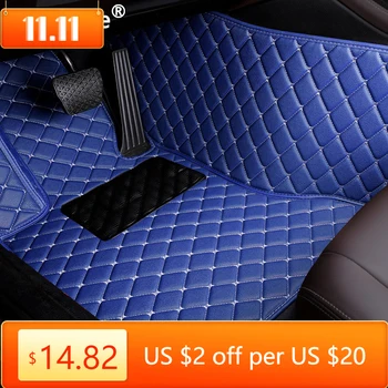 

Car Floor Mats For Alfa Romeo Giulia Stelvio 2017 car styling accessories automobile make custom foot covers