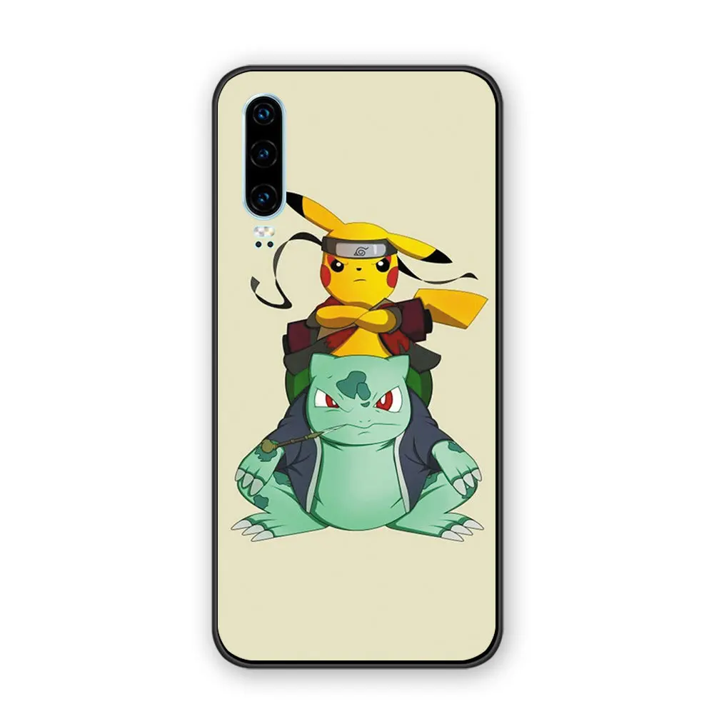 7 Забавное японское аниме PIKACHU для huawei P8 P9 P10 lite plus силиконовый мягкий ТПУ чехол для телефона для huawei P20 P30 lite Pro Чехол - Color: 7