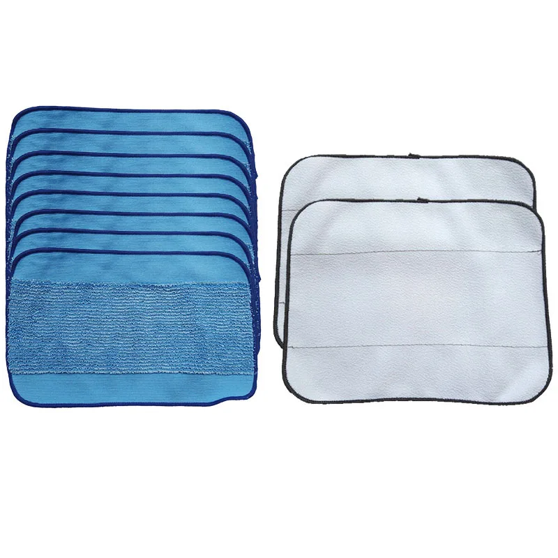 

Wet/Dry Microfiber Mop cloths for iRobot braava 320 375 380j 380 381 380T 390 390T & Mint 4200 5200 5200C Parts accessories