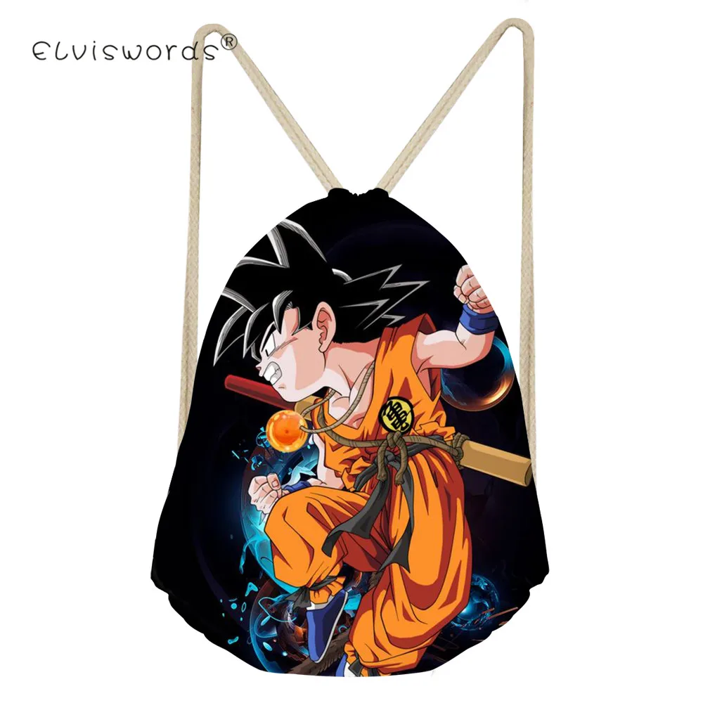 Рождественский мешок Drawstring Подарочная сумка в японском стиле Dragon Ball Drawstring сумка спортивный водонепроницаемый рюкзак комплект карман на заказ Printin - Цвет: QC016Z3