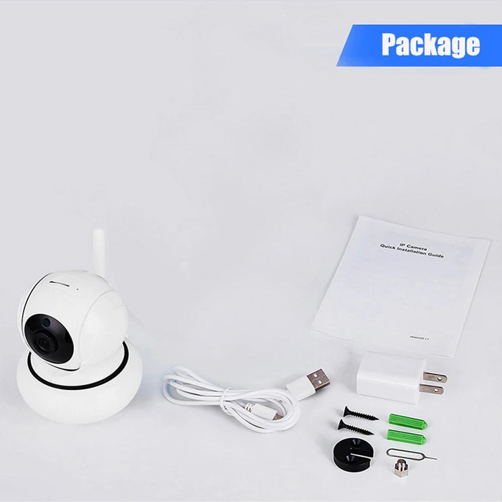 Британская Беспроводная камера 360 HD Крытый Wifi IP камера видеонаблюдения домашний комплект видеонаблюдения